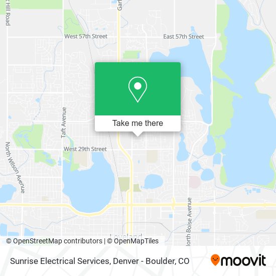 Sunrise Electrical Services map