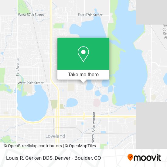 Mapa de Louis R. Gerken DDS