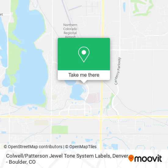 Colwell / Patterson Jewel Tone System Labels map