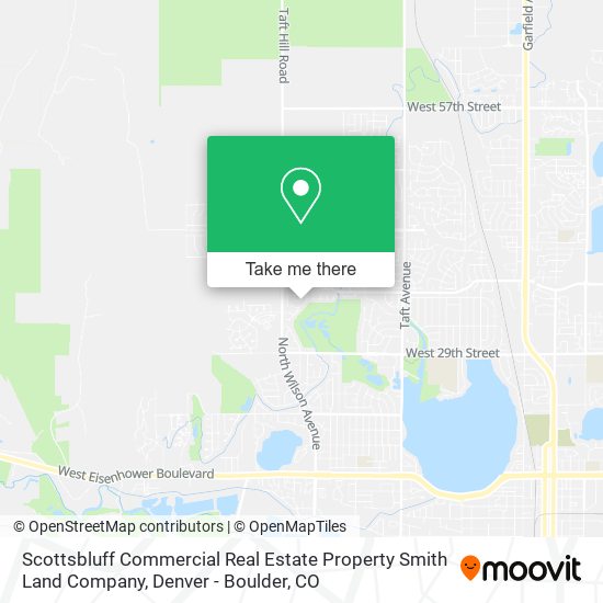 Scottsbluff Commercial Real Estate Property Smith Land Company map