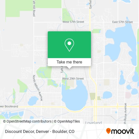 Mapa de Discount Decor