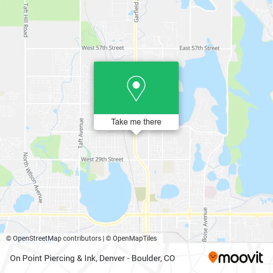 On Point Piercing & Ink map