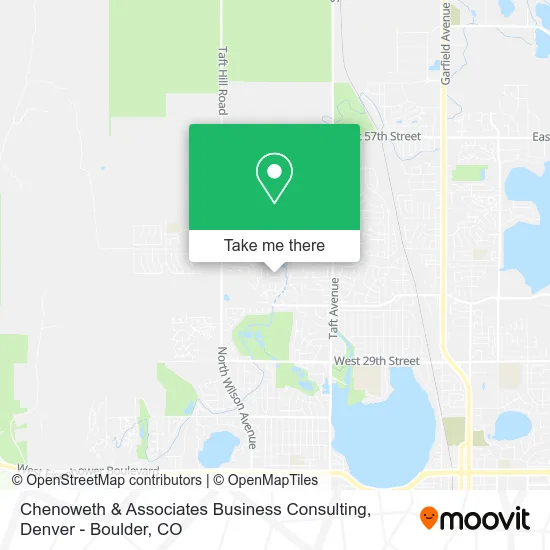 Chenoweth & Associates Business Consulting map