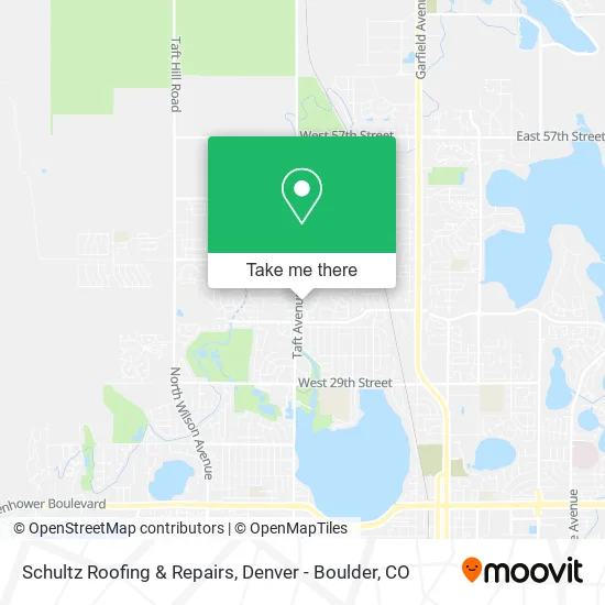 Schultz Roofing & Repairs map
