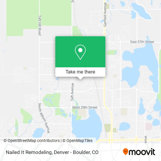 Nailed It Remodeling map