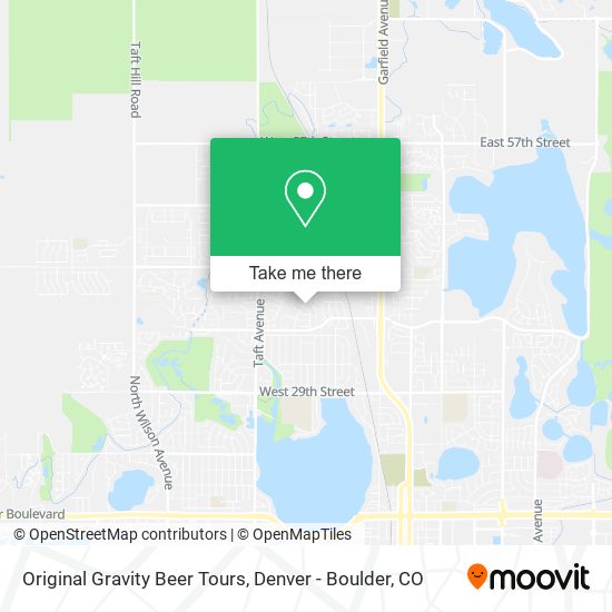Original Gravity Beer Tours map