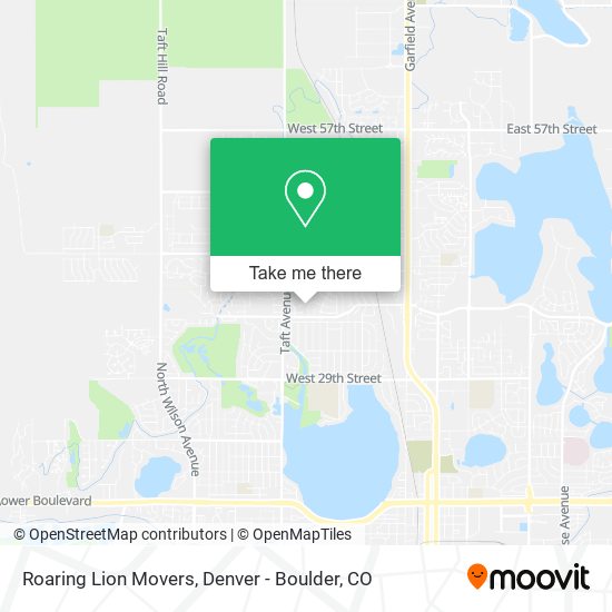 Roaring Lion Movers map