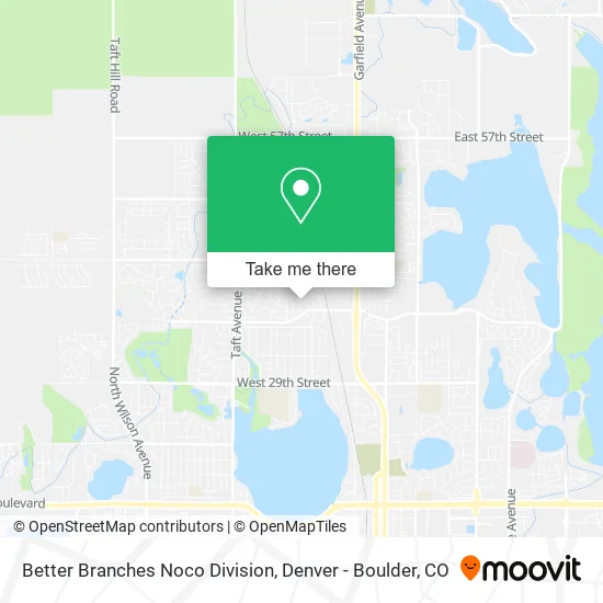 Better Branches Noco Division map