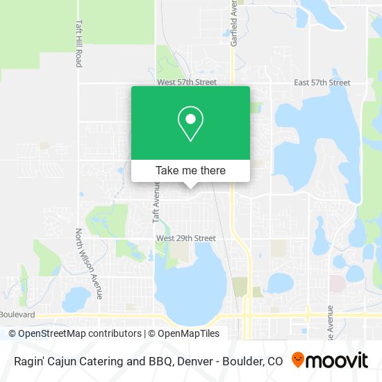 Ragin' Cajun Catering and BBQ map