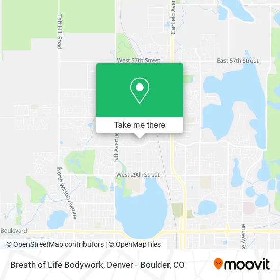 Breath of Life Bodywork map