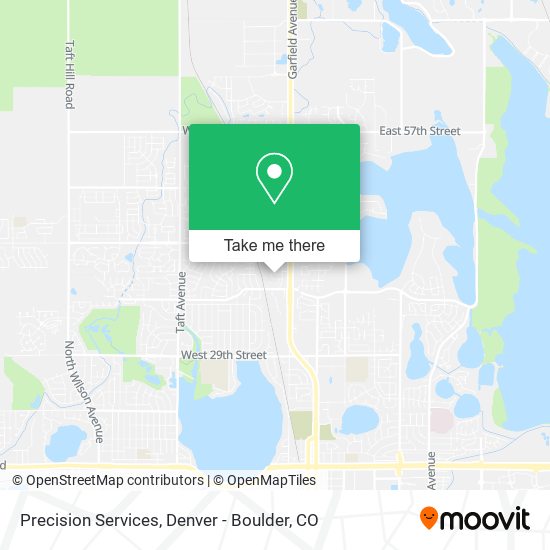 Precision Services map