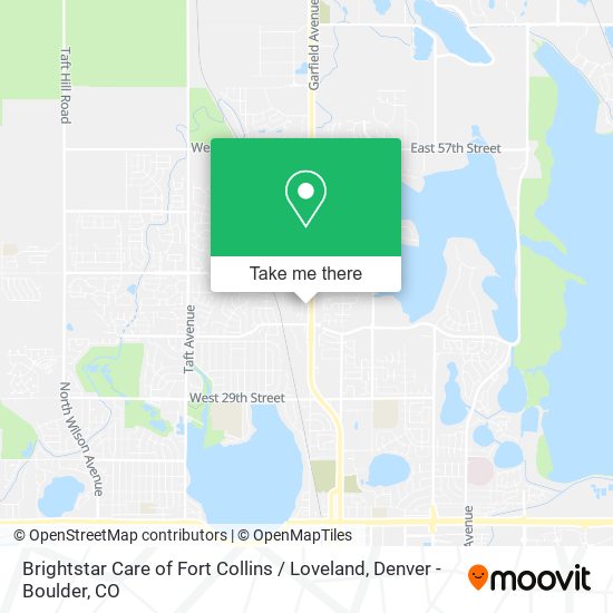 Brightstar Care of Fort Collins / Loveland map