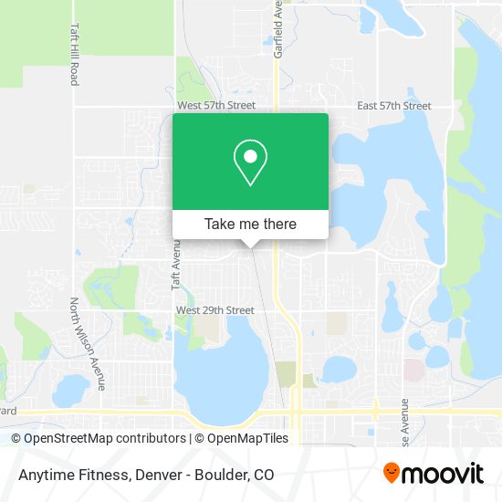 Anytime Fitness map