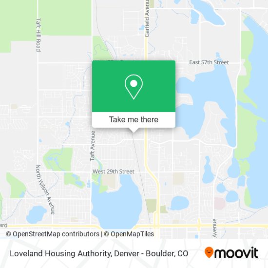 Loveland Housing Authority map