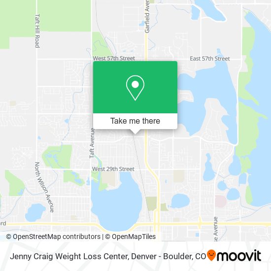 Mapa de Jenny Craig Weight Loss Center