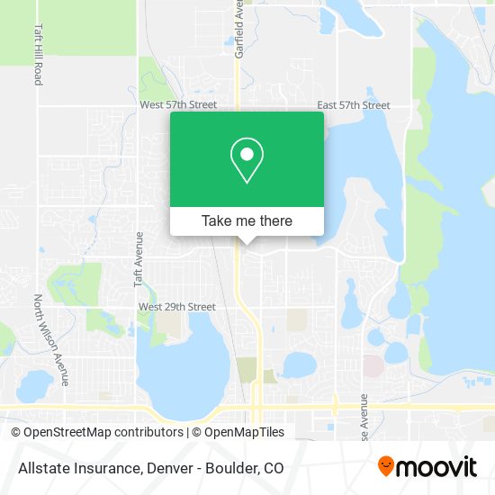 Mapa de Allstate Insurance