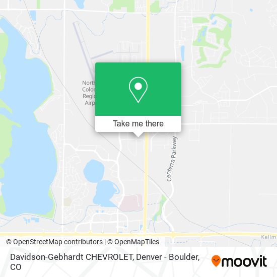 Mapa de Davidson-Gebhardt CHEVROLET