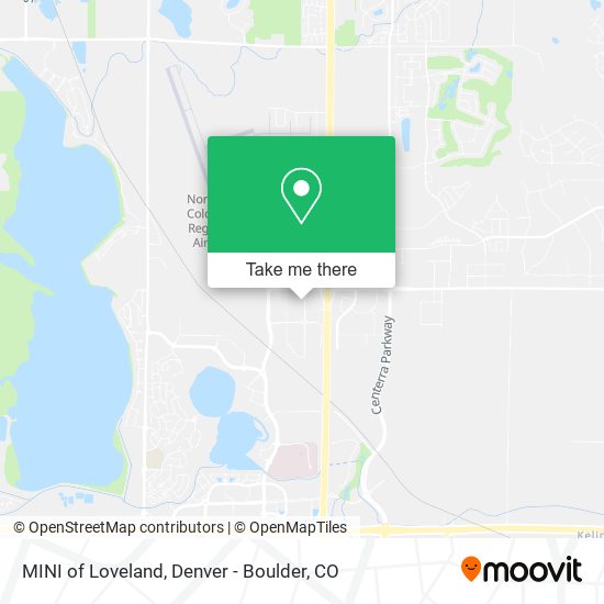 Mapa de MINI of Loveland