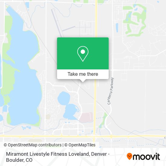 Mapa de Miramont Livestyle Fitness Loveland