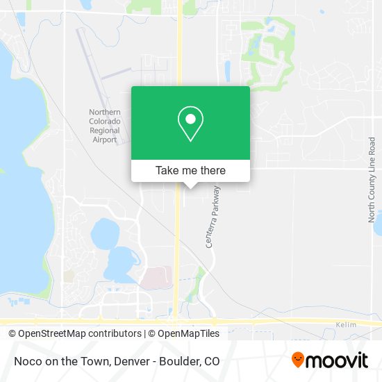 Noco on the Town map