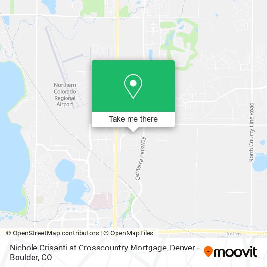 Nichole Crisanti at Crosscountry Mortgage map