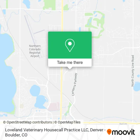 Loveland Veterinary Housecall Practice LLC map