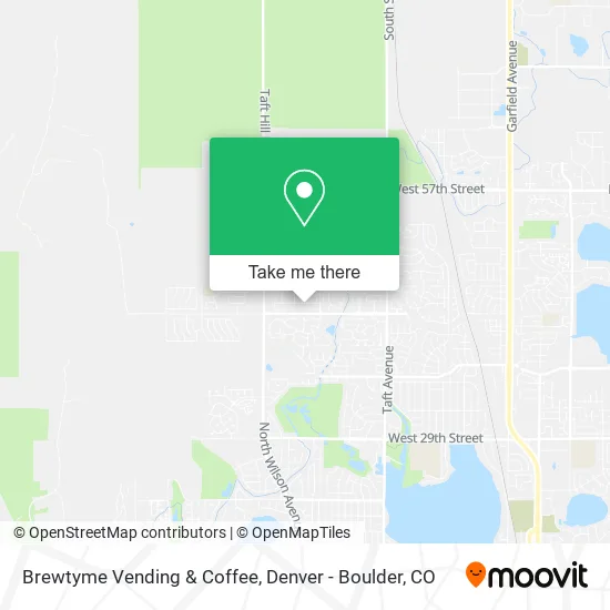 Brewtyme Vending & Coffee map