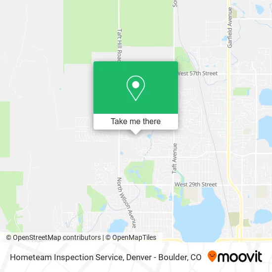 Hometeam Inspection Service map