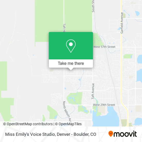 Miss Emily's Voice Studio map