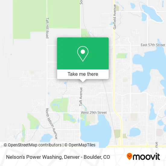 Nelson's Power Washing map