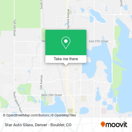 Mapa de Star Auto Glass