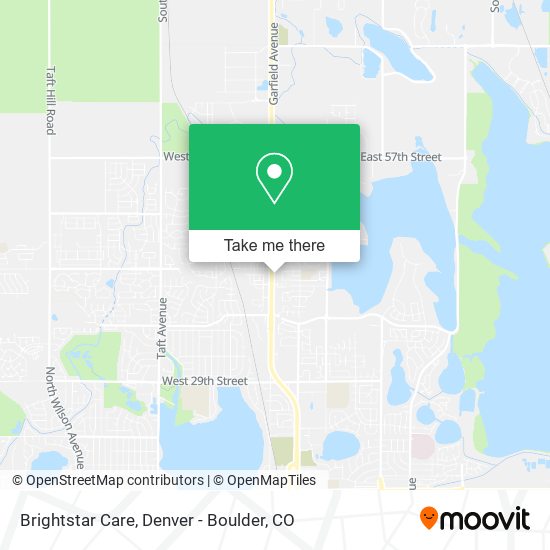 Mapa de Brightstar Care