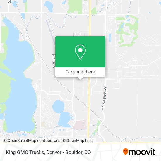 King GMC Trucks map