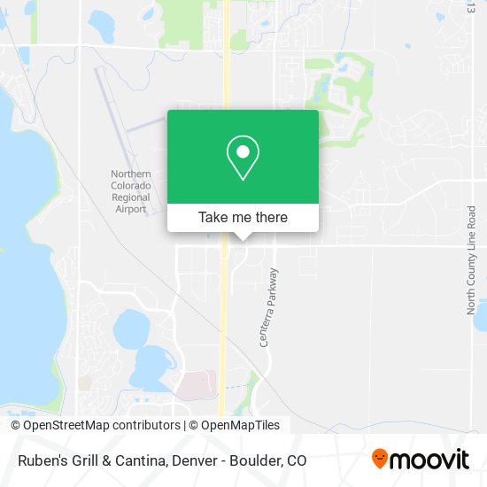 Ruben's Grill & Cantina map