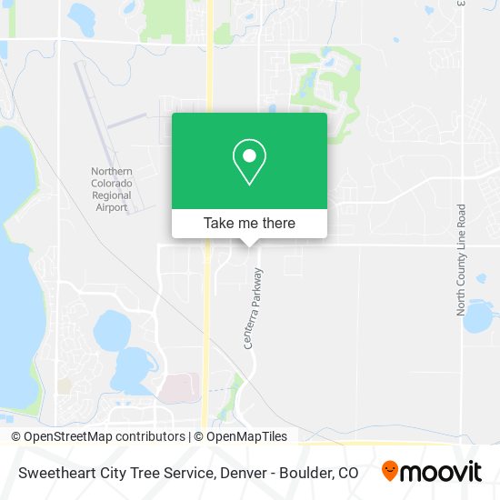 Sweetheart City Tree Service map