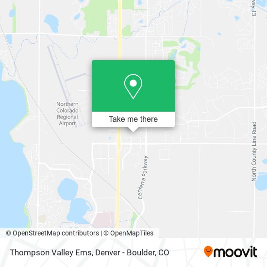 Mapa de Thompson Valley Ems