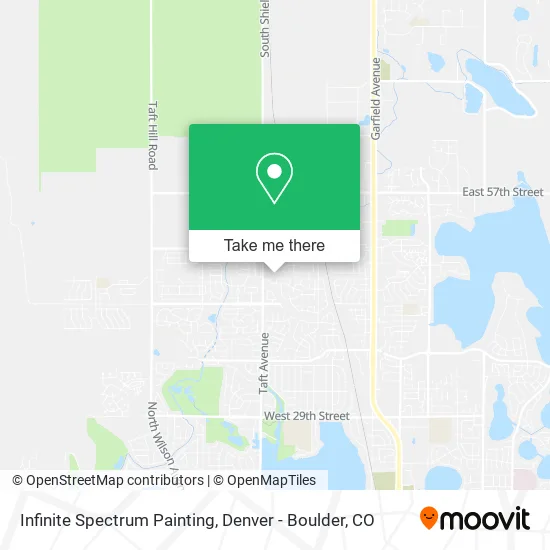 Infinite Spectrum Painting map