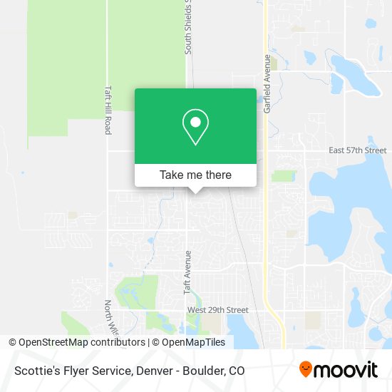 Mapa de Scottie's Flyer Service