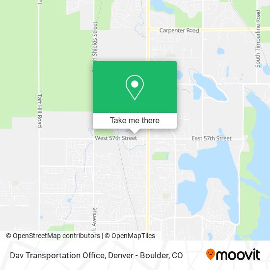Dav Transportation Office map