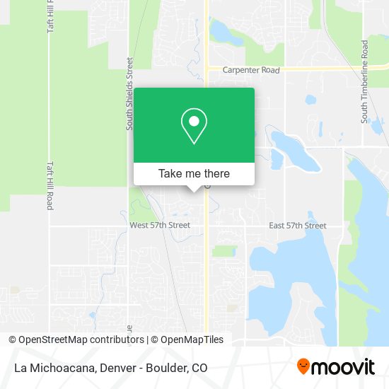 La Michoacana map