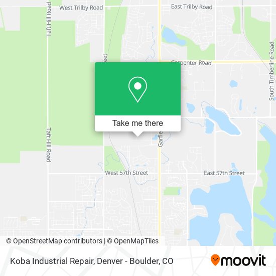 Koba Industrial Repair map