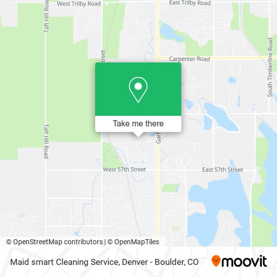 Mapa de Maid smart Cleaning Service