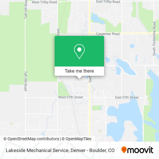 Mapa de Lakeside Mechanical Service