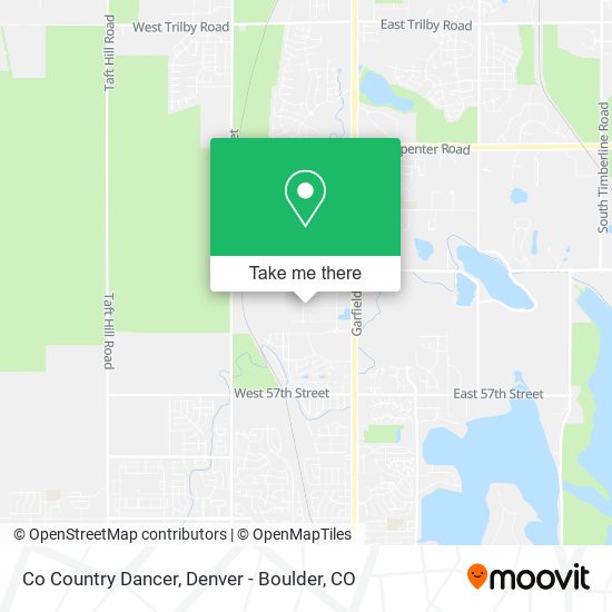 Co Country Dancer map