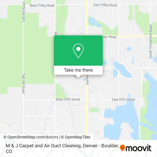 M & J Carpet and Air Duct Cleaning map