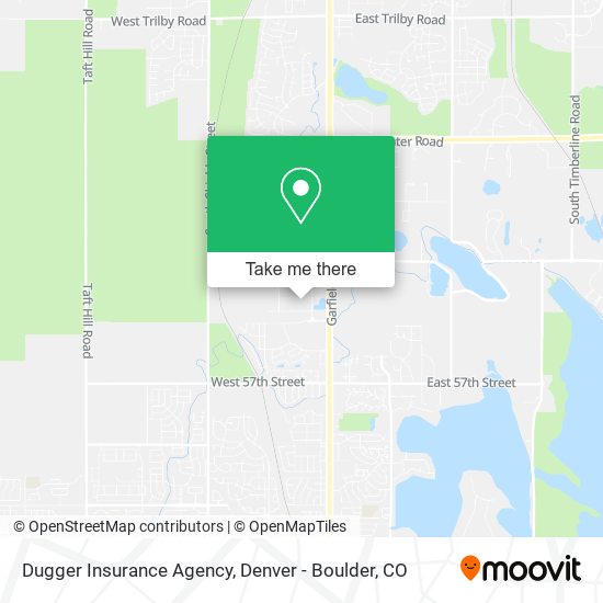 Mapa de Dugger Insurance Agency