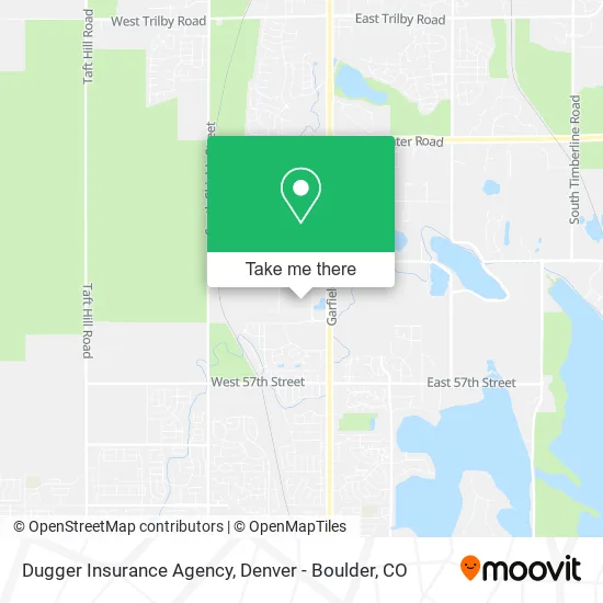 Dugger Insurance Agency map