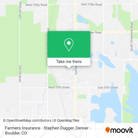 Mapa de Farmers Insurance - Stephen Dugger