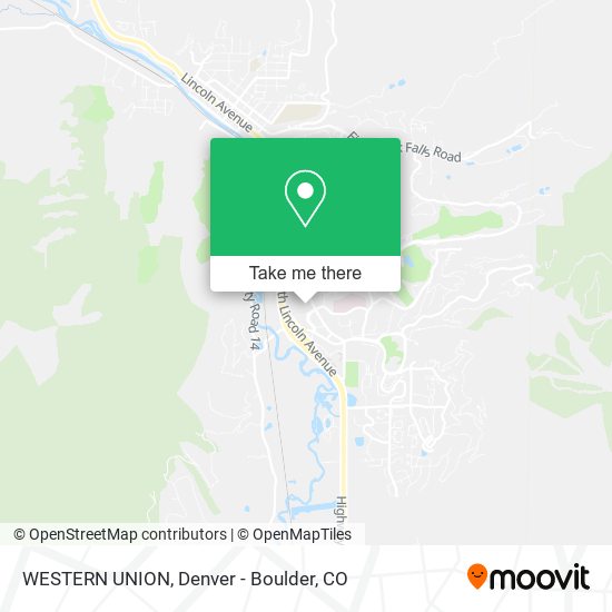 Mapa de WESTERN UNION