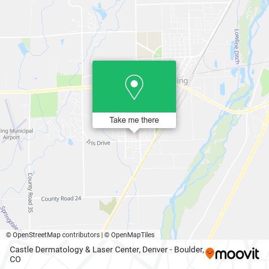 Castle Dermatology & Laser Center map